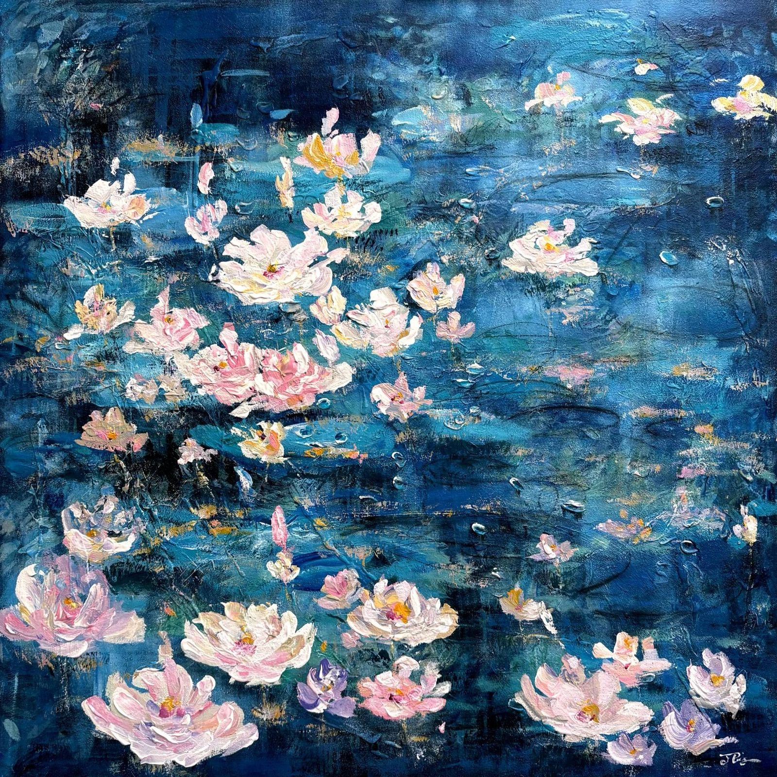 Lily Pound, Acrylic painting by Joanna Purvis