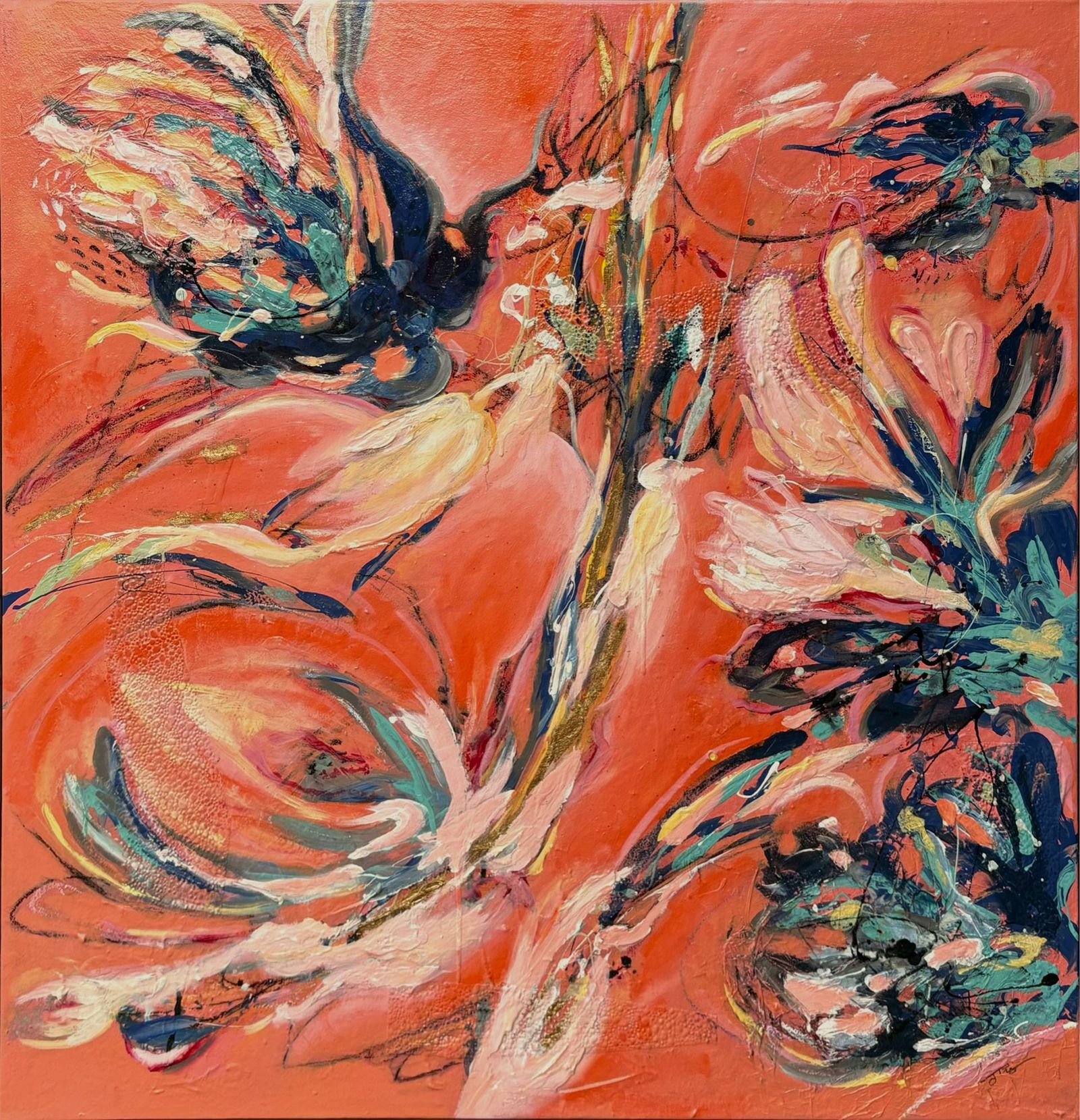Sunlit Depths, Oil painting by Joanna Purvis