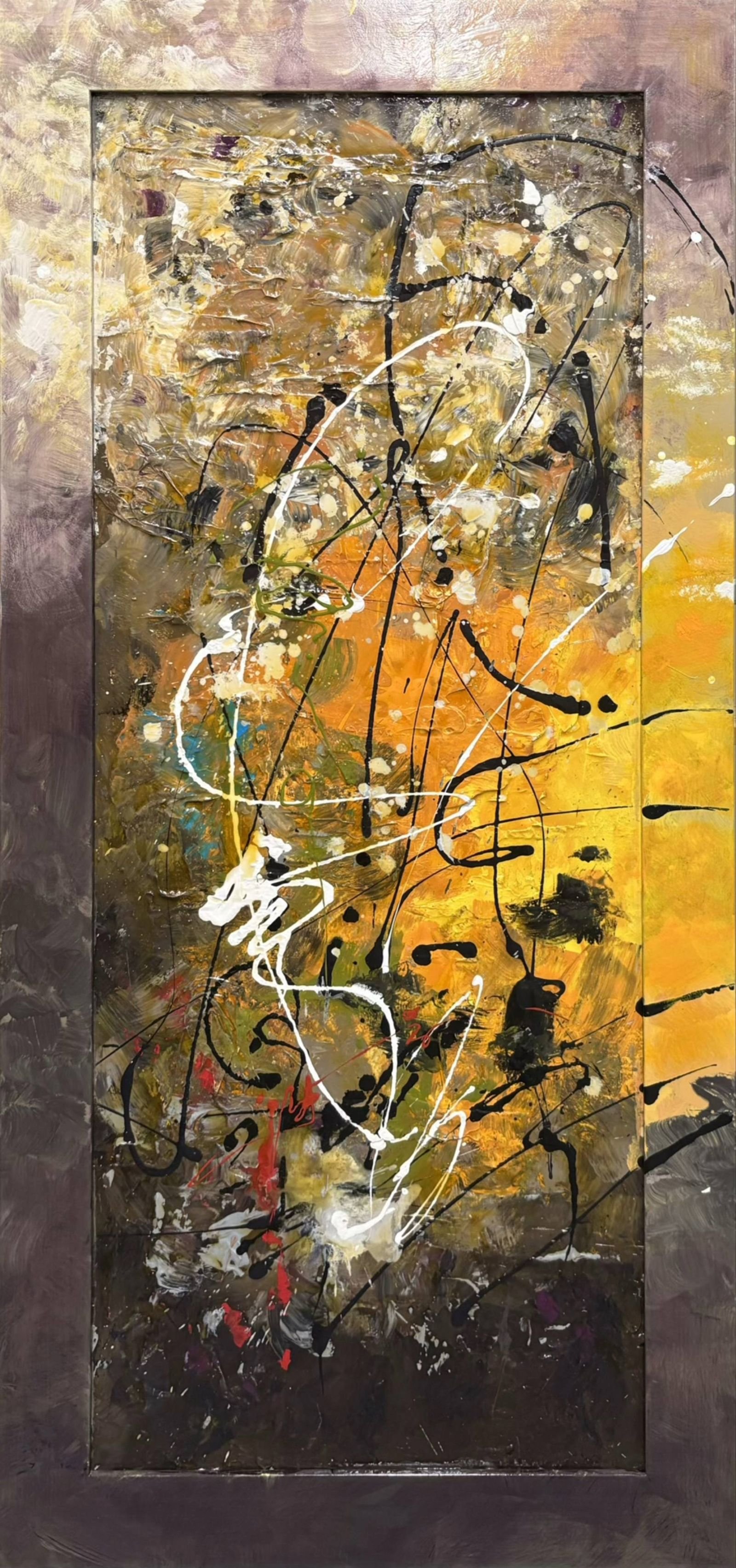 The Secret Garden, Acrylic painting by Joanna Purvis